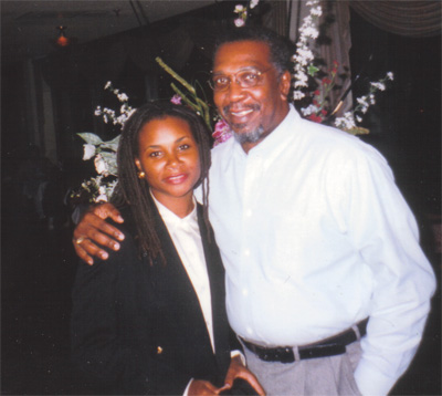 Taalib-din and his wife Jackquise